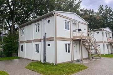 723 m² Yemekhane Konteyner